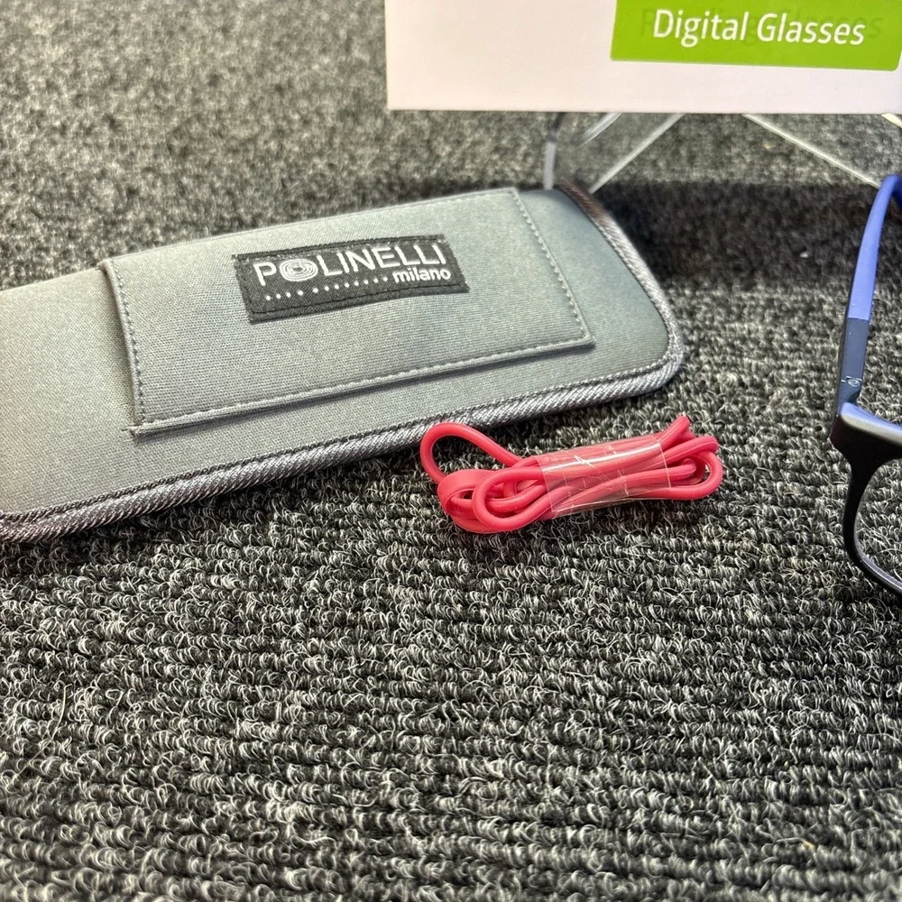 Polinelli® MILANO Quality Premium Digital Glasses -Piano Blue P101